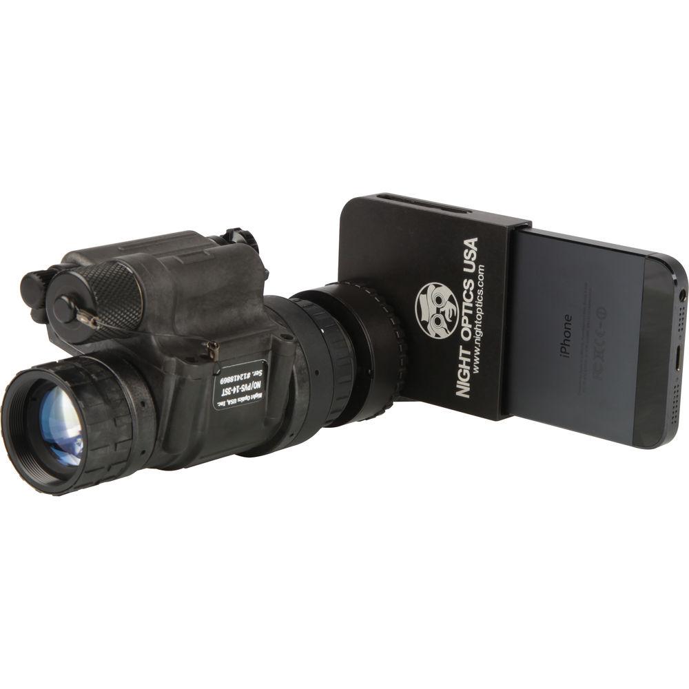 Night Optics iPhone 4 4s or 5 5s Adapter Kit for Select NVD
