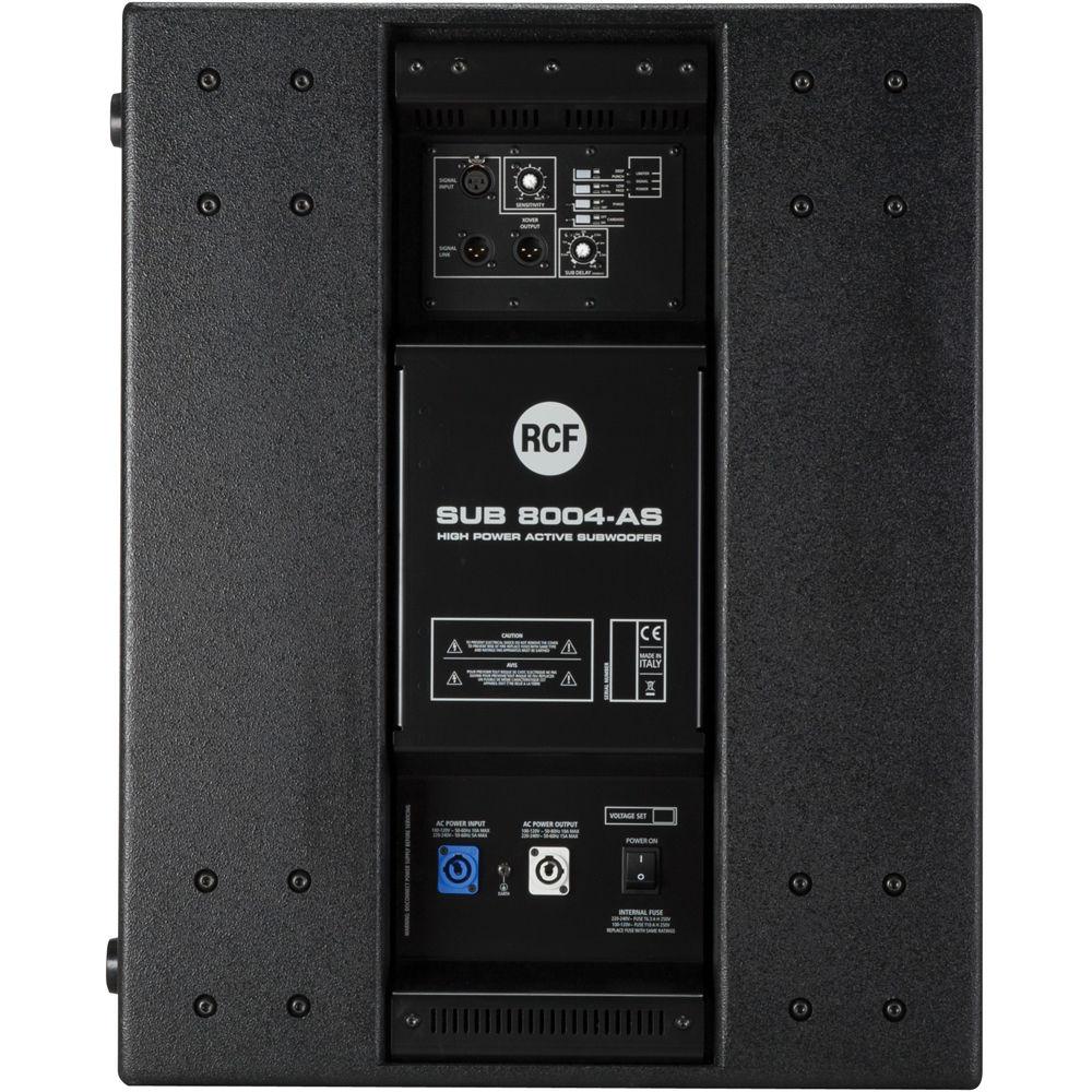 RCF SUB 8004-AS Professional Series Active Subwoofer