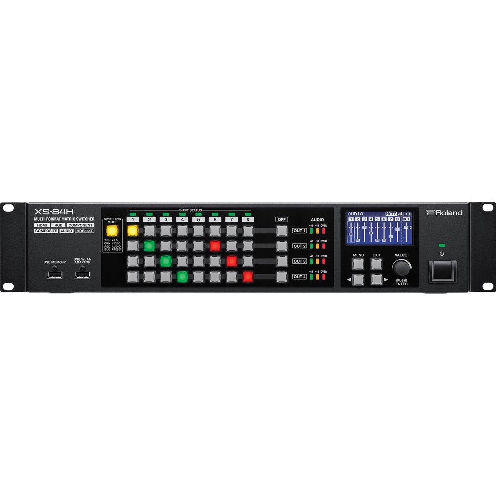 Roland XS-84H 8x4 Multi-Format AV Matrix Switcher