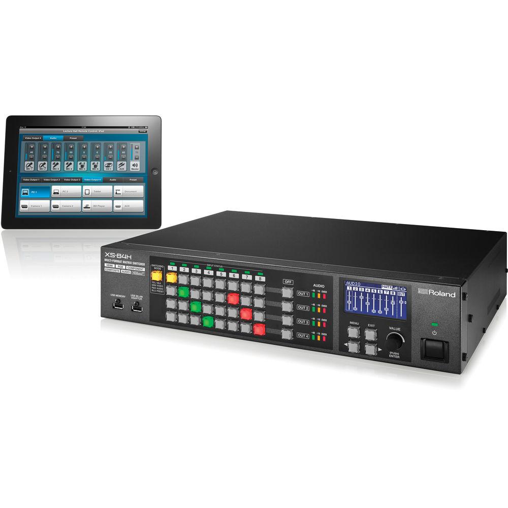 Roland XS-84H 8x4 Multi-Format AV Matrix Switcher
