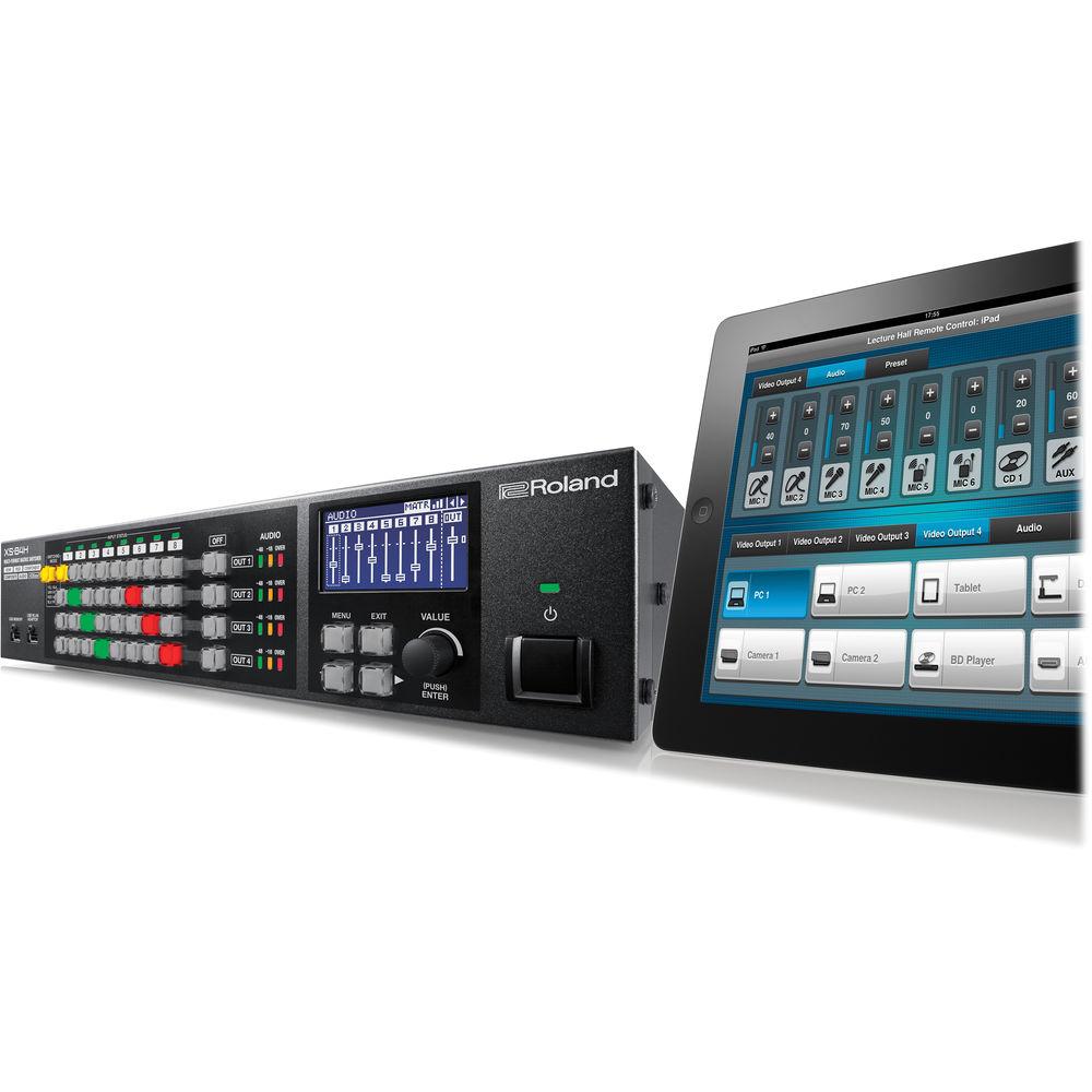Roland XS-84H 8x4 Multi-Format AV Matrix Switcher