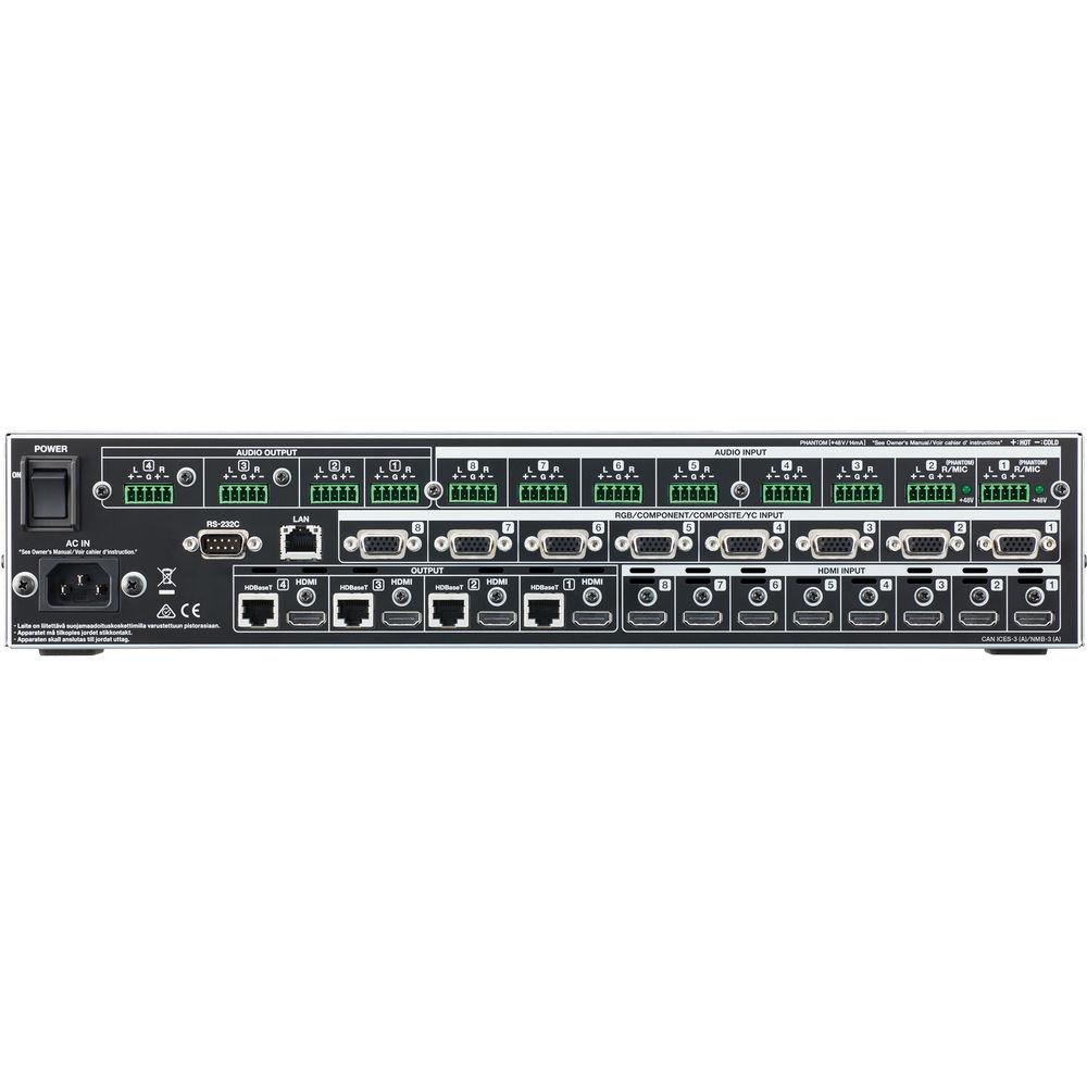 Roland XS-84H 8x4 Multi-Format AV Matrix Switcher