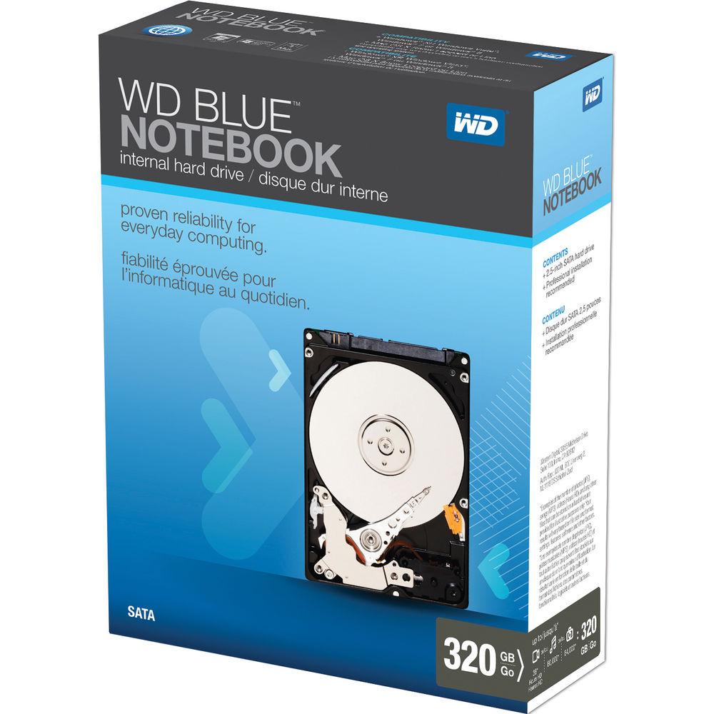 WD 320GB Blue 5400 rpm 2.5" SATA III Internal Mobile Drive