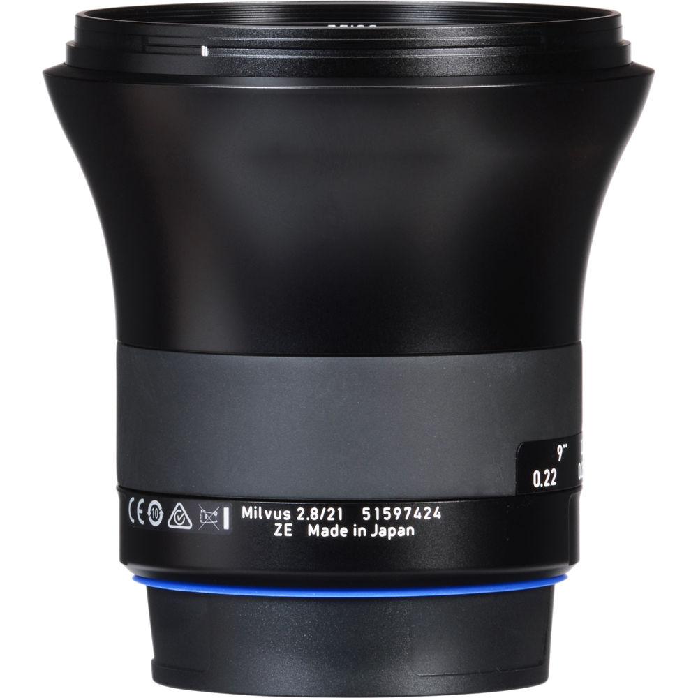 ZEISS Milvus 21mm f 2.8 ZE Lens for Canon EF