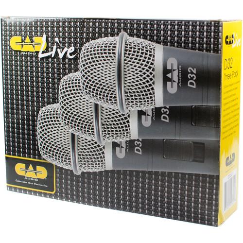 CAD CADLive D32 Supercardioid Dynamic Handheld Microphone
