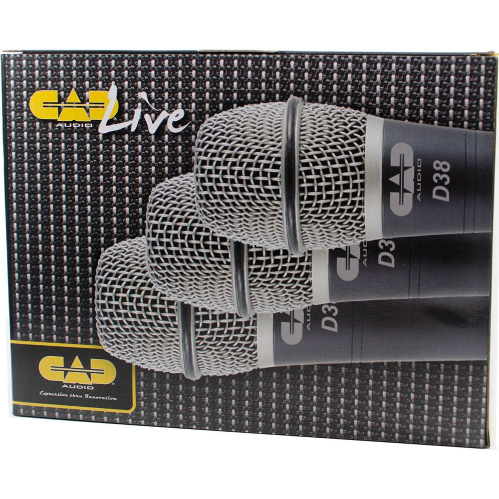 CAD CADLive D38 Supercardioid Dynamic Handheld Microphone