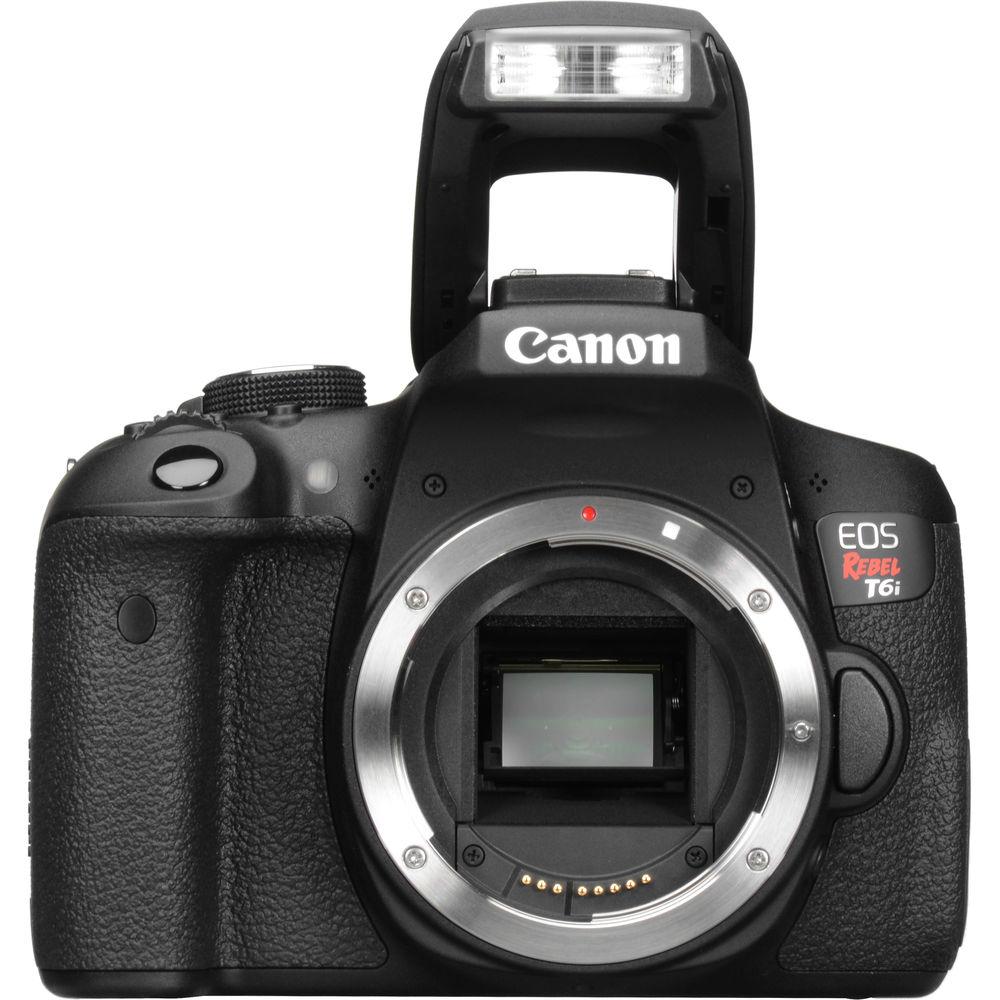 Canon EOS Rebel T6i DSLR Camera