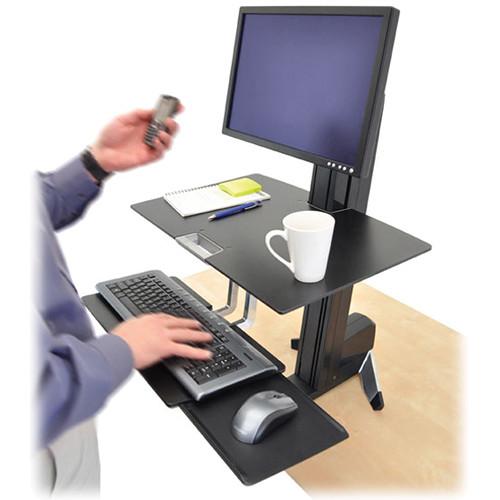 Ergotron 33-351-200 WorkFit-S LCD HD Sit-Stand Workstation