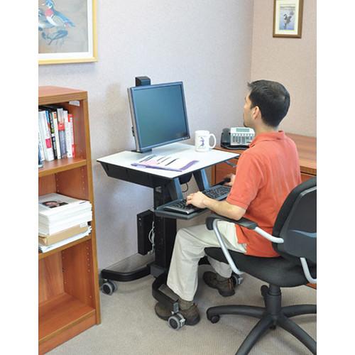 Ergotron WorkFit-C Single LD Sit-Stand Workstation