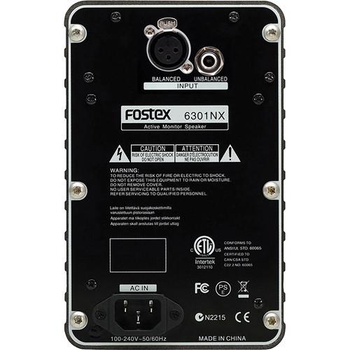 Fostex 6301NX - 4" Active Monitor Speaker 20W D-Class