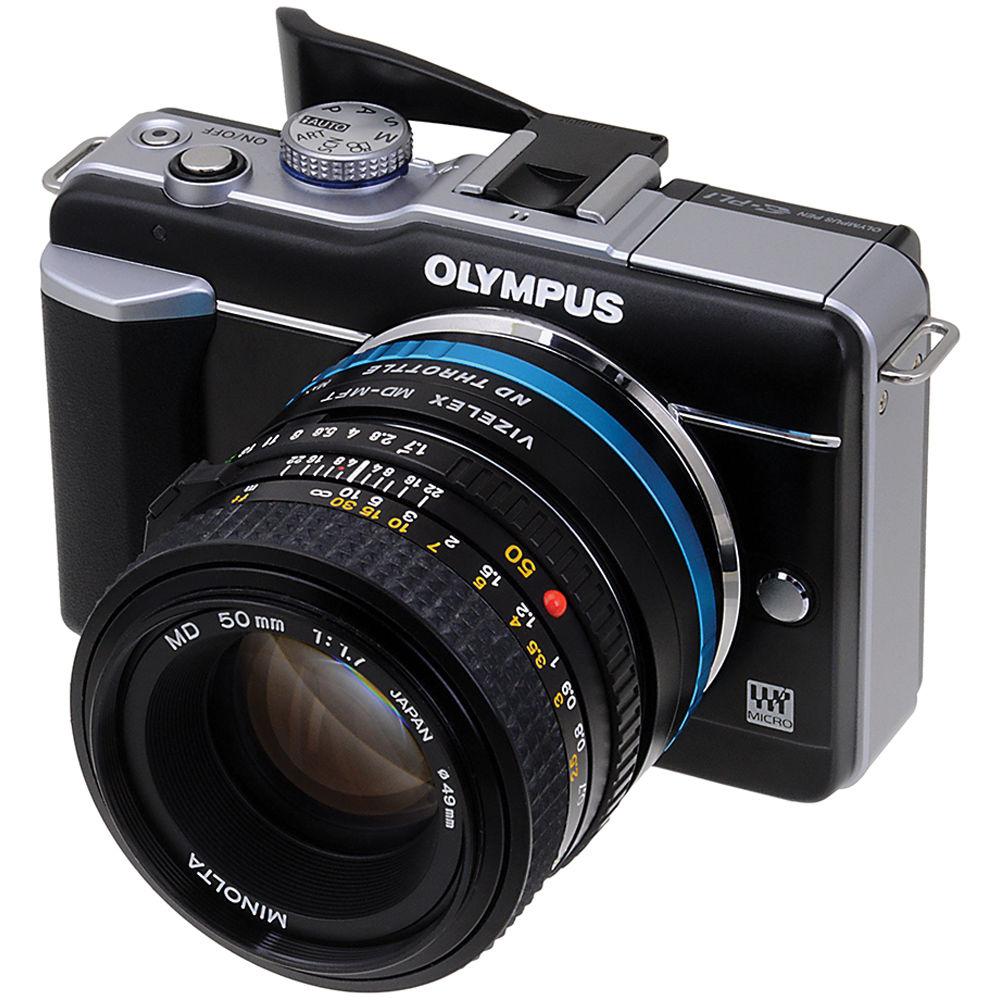 FotodioX Minolta MD Lens to Micro Four Thirds Camera Vizelex ND Throttle Adapter