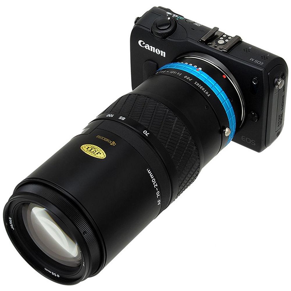FotodioX Pro Lens Mount Adapter for Yashica AF-Mount Lens to Canon EF-M Mount Camera