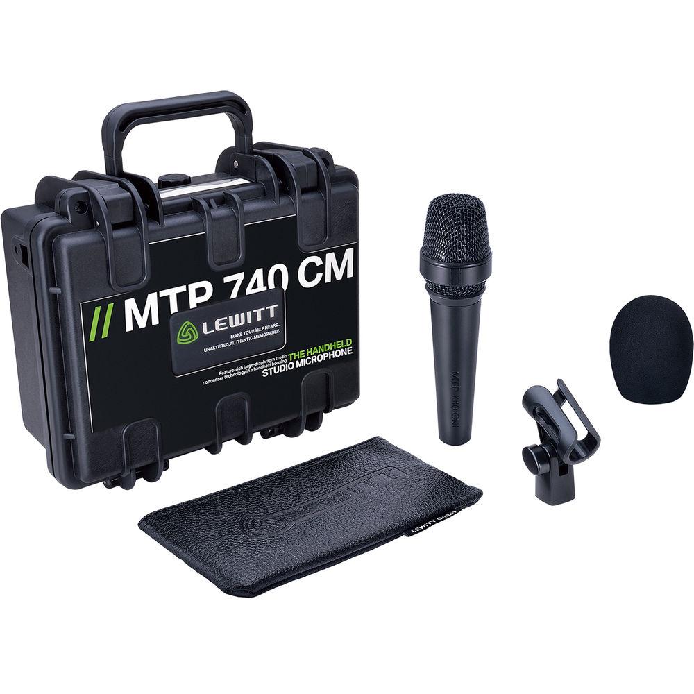 Lewitt MTP 740 CM Handheld Condenser Performance Microphone