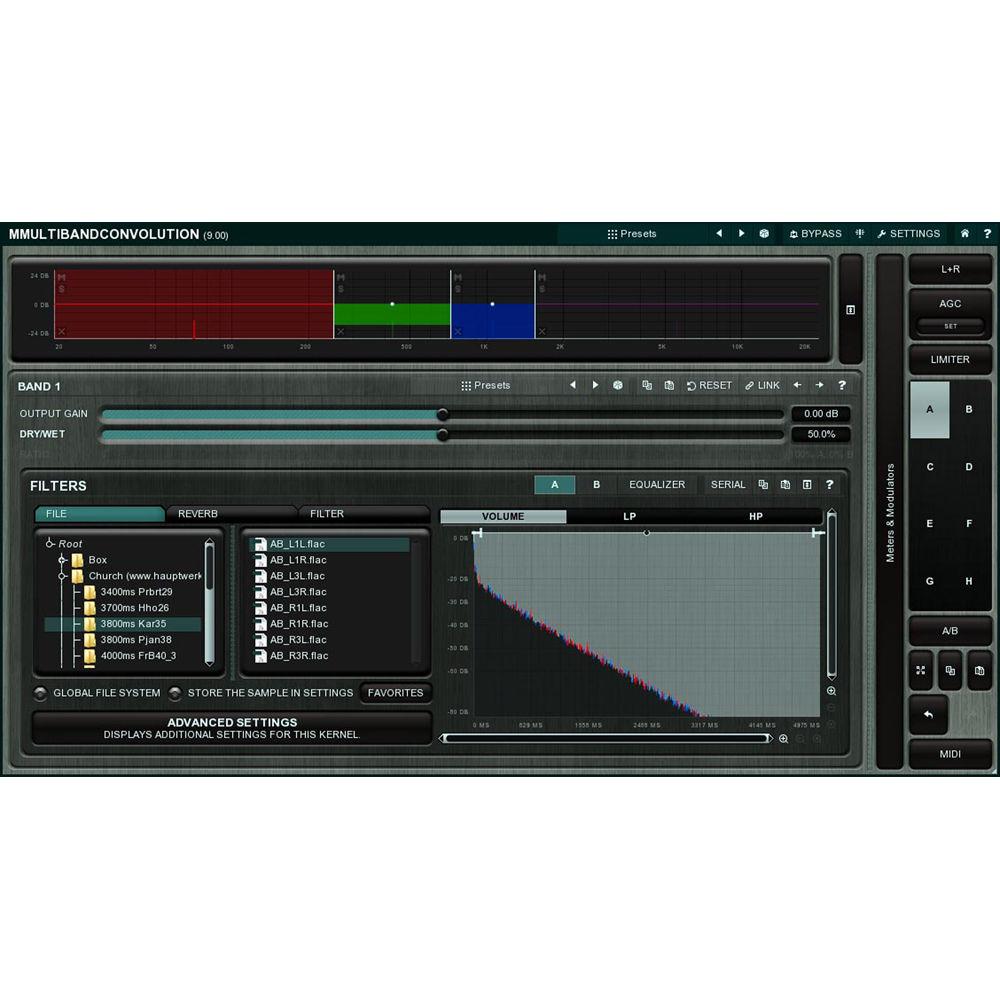 MeldaProduction MMultiBandConvolution - Convolution Reverb Plug-In