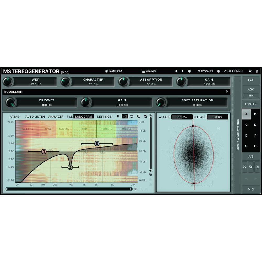 MeldaProduction MStereoGenerator - Sound Field Expander Plug-In