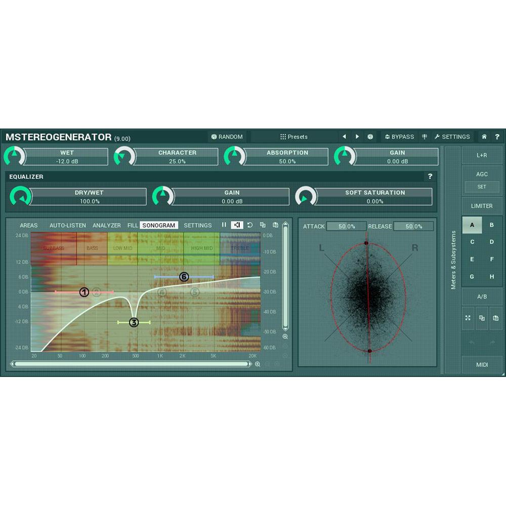 MeldaProduction MStereoGenerator - Sound Field Expander Plug-In