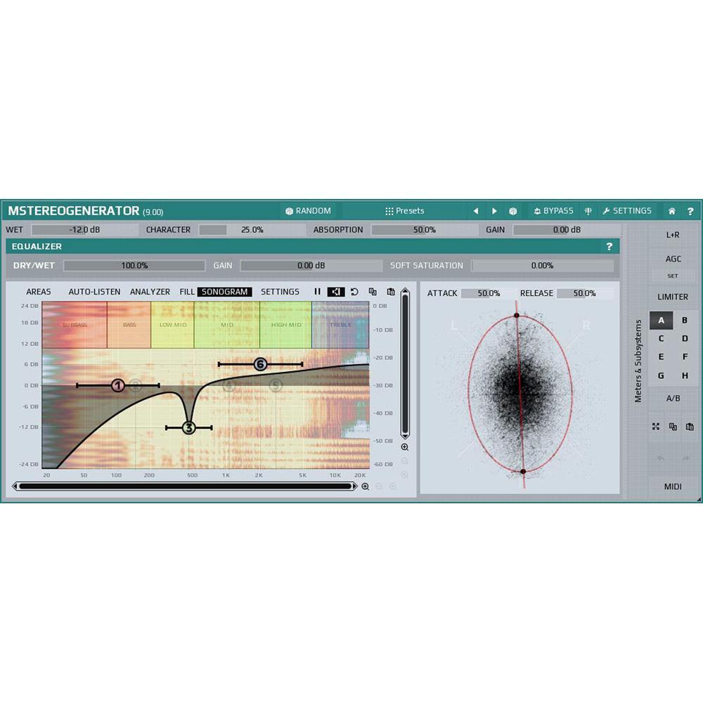 MeldaProduction MStereoGenerator - Sound Field Expander Plug-In