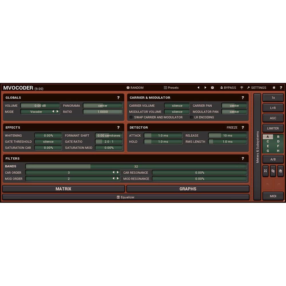MeldaProduction MVocoder - Vocoder Plug-In