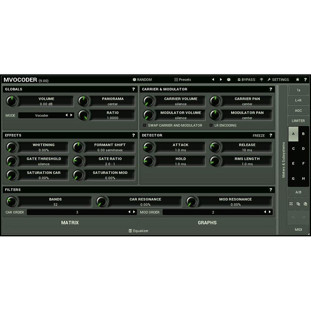MeldaProduction MVocoder - Vocoder Plug-In
