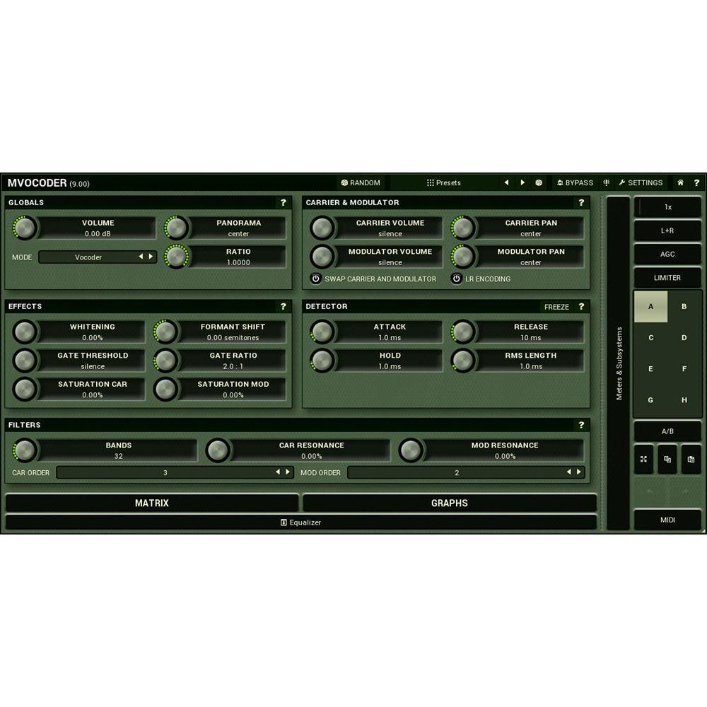 MeldaProduction MVocoder - Vocoder Plug-In