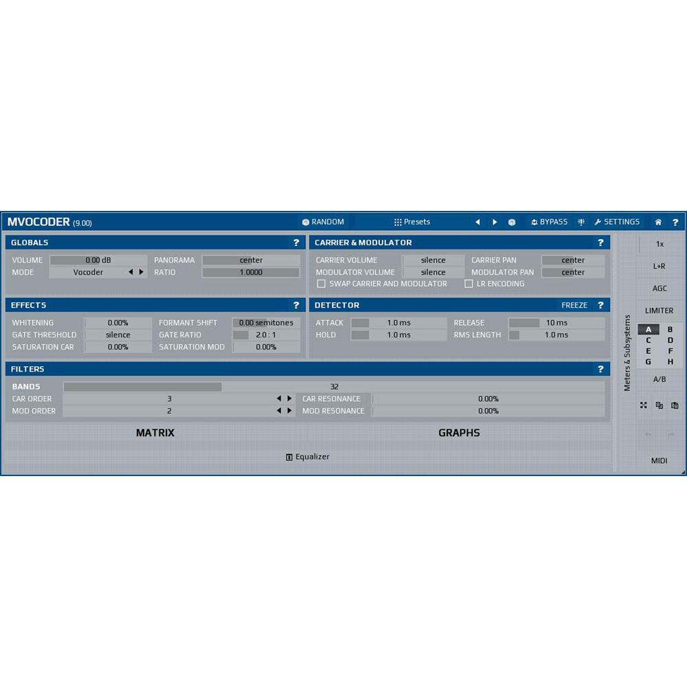 MeldaProduction MVocoder - Vocoder Plug-In