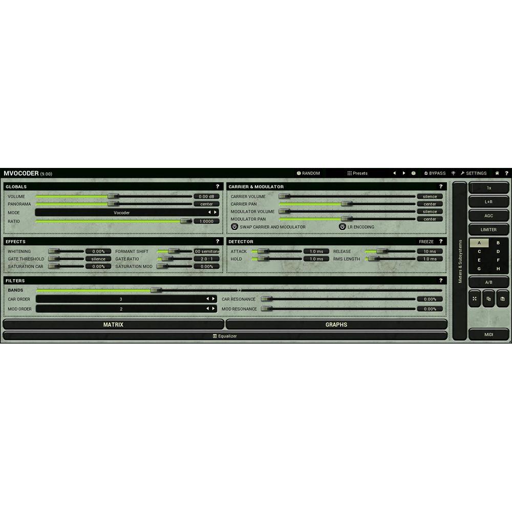 MeldaProduction MVocoder - Vocoder Plug-In