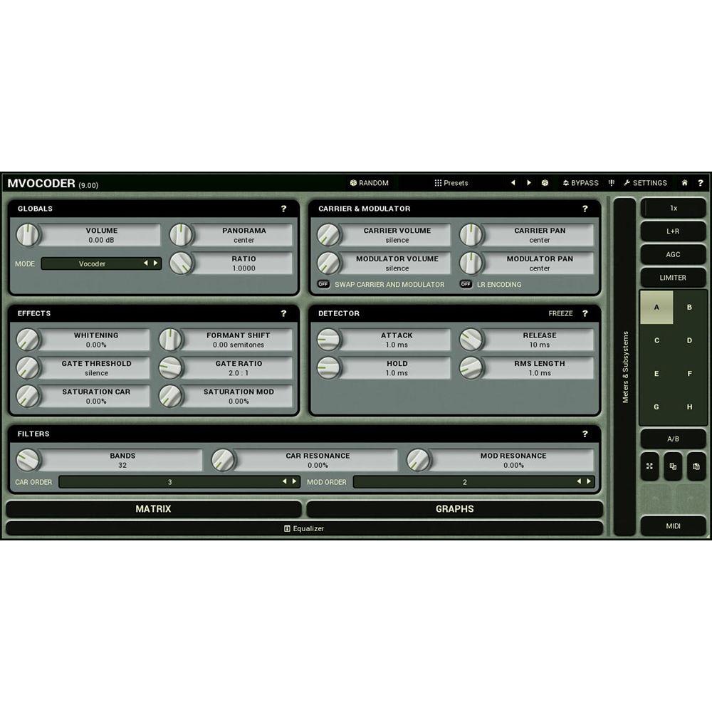 MeldaProduction MVocoder - Vocoder Plug-In