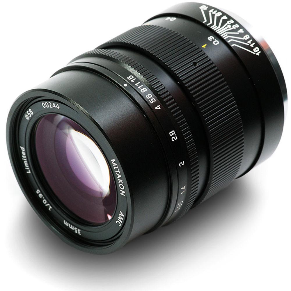 Mitakon Zhongyi 35mm f 0.95 Lens for Sony E