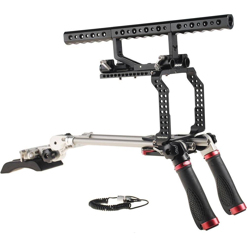 Movcam Universal LWS, Cage, and Shoulder Support Kit for Sony F5 F55