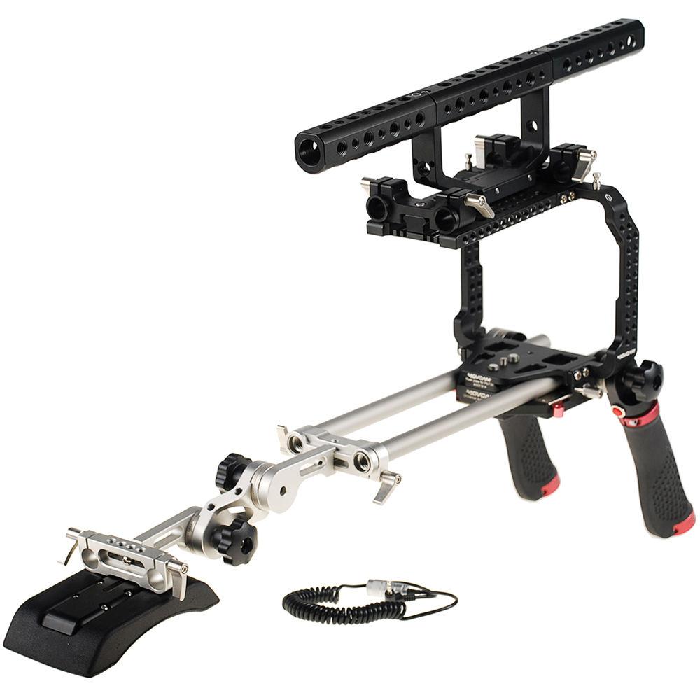 Movcam Universal LWS, Cage, and Shoulder Support Kit for Sony F5 F55