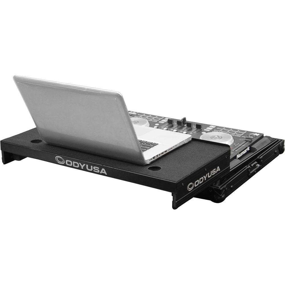 Odyssey Innovative Designs Black Label Low Profile Glide Style Case for Numark NV NVII DJ Controllers
