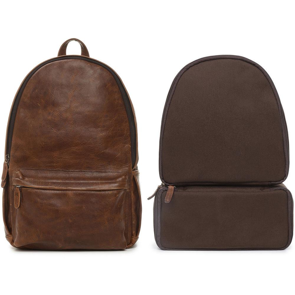 ONA The Leather Clifton Camera and Everyday Backpack