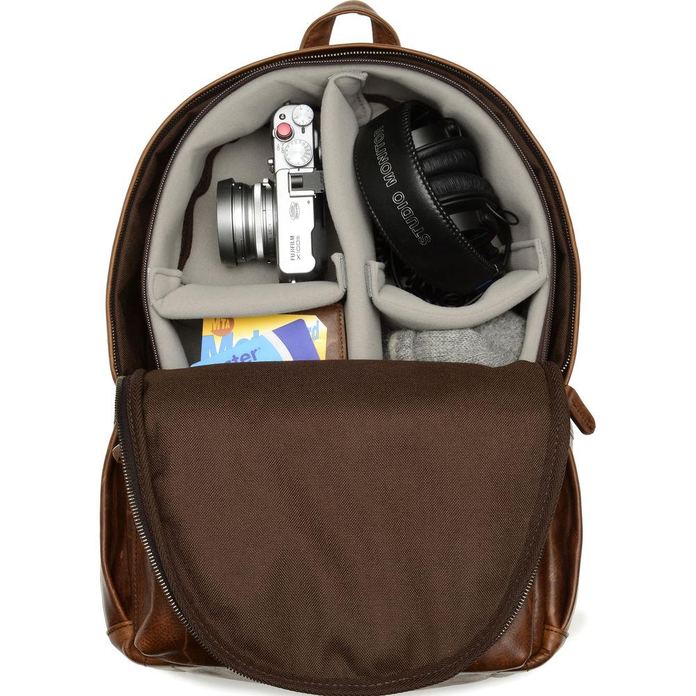 ONA The Leather Clifton Camera and Everyday Backpack