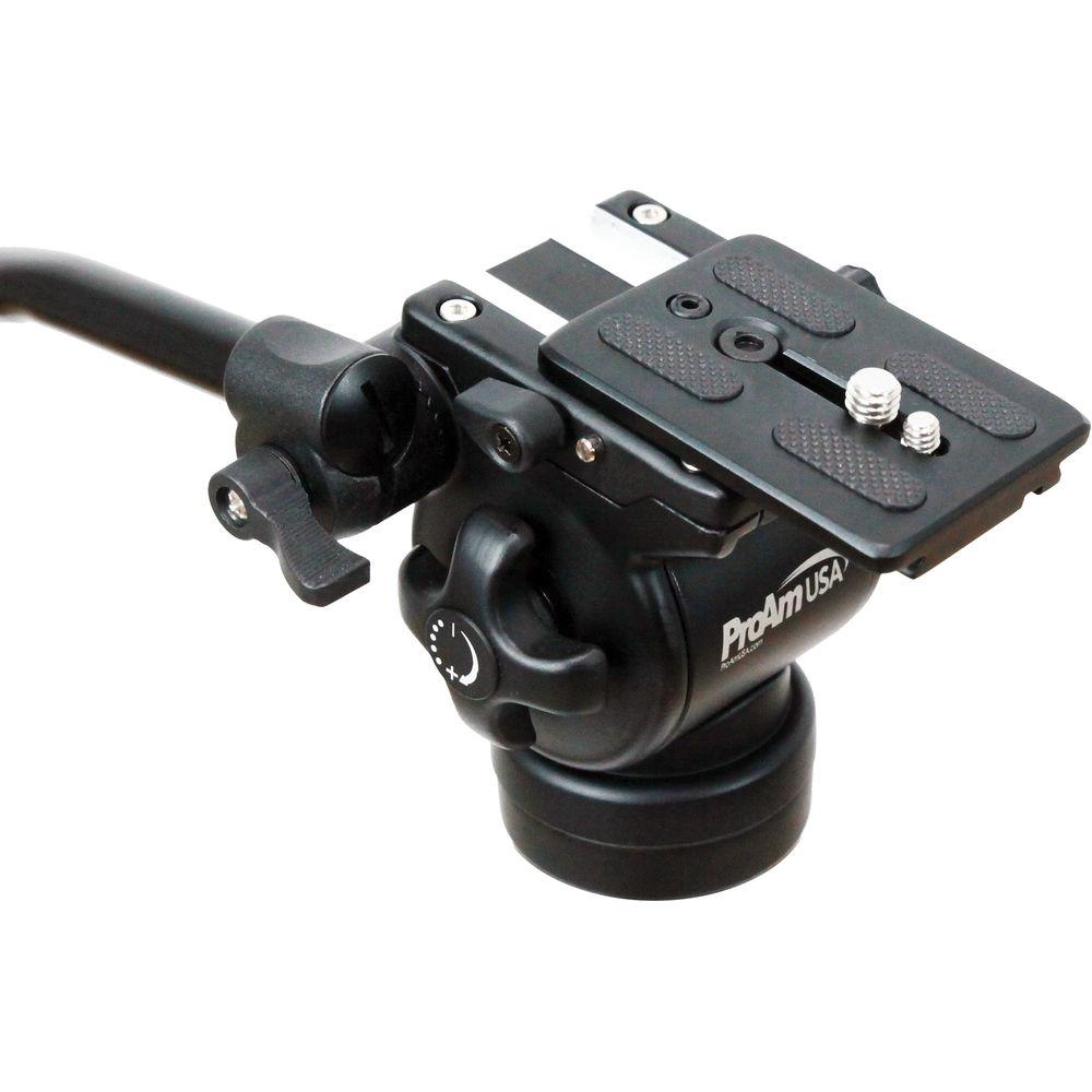 ProAm USA Professional Fluid Tripod Head
