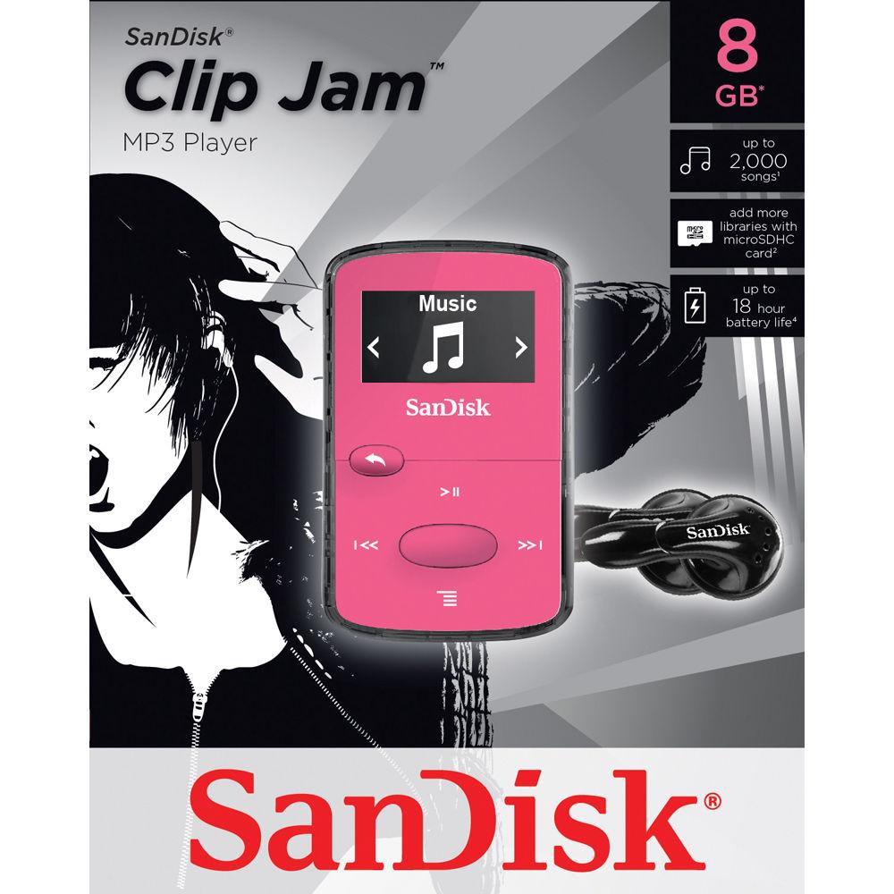 SanDisk 8GB Clip Jam MP3 Player