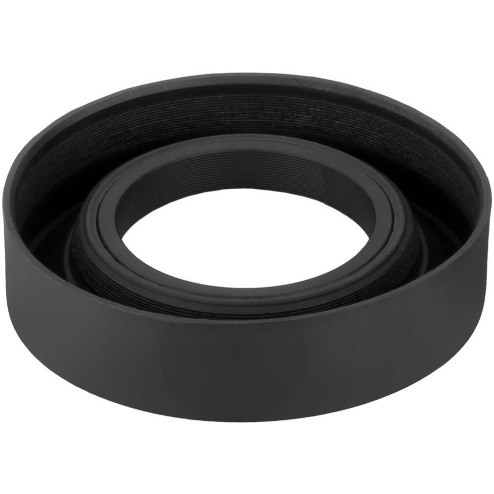 Sensei 55mm 3-in-1 Collapsible Rubber Lens Hood for 28mm to 300mm Lenses