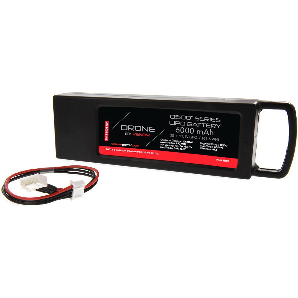 Venom Group 3S 6000mAh LiPo Battery for Yuneec Q500 Quadcopter
