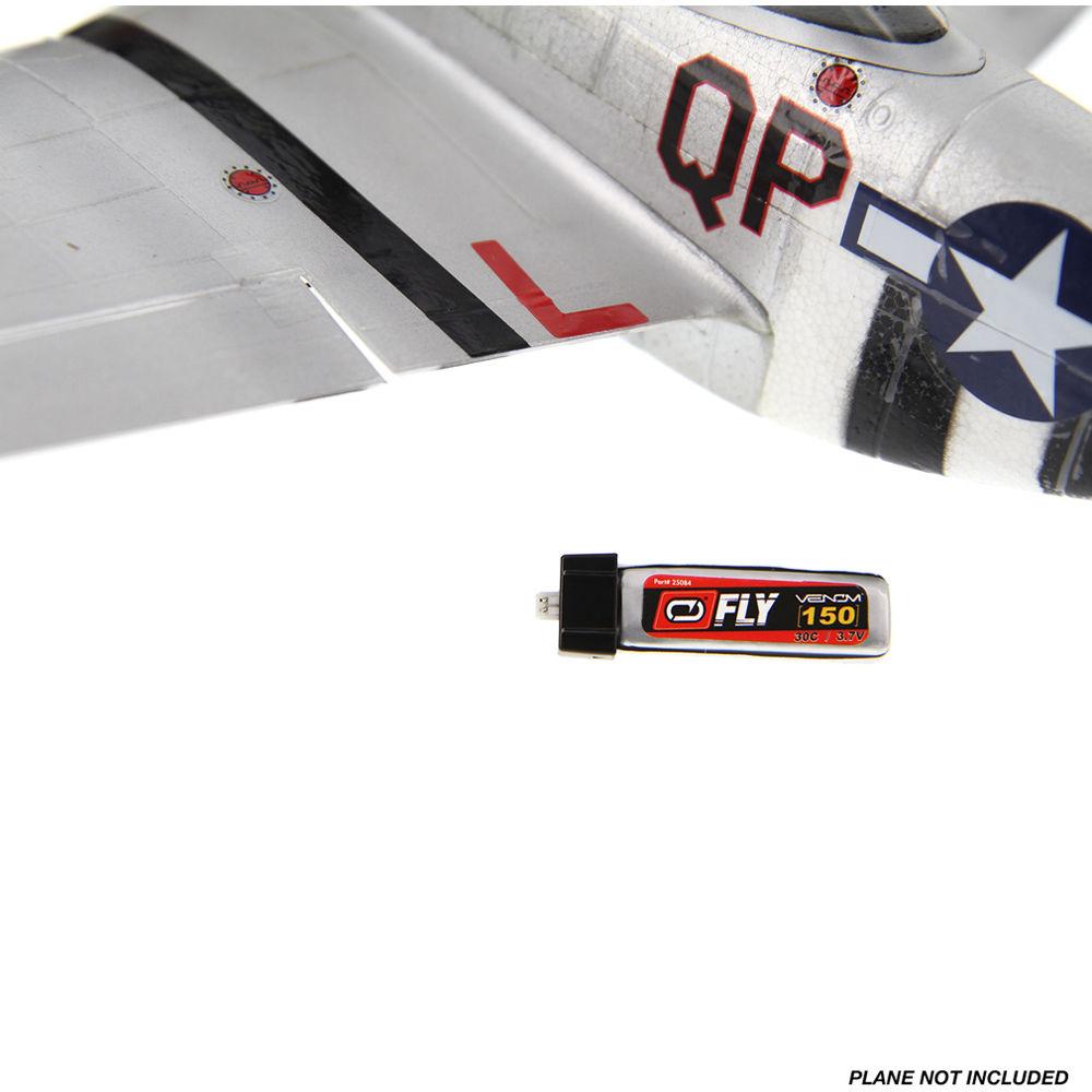 Venom Group Fly 30C 1S 150mAh LiPo Battery with E-Flite Blade MCX Connector