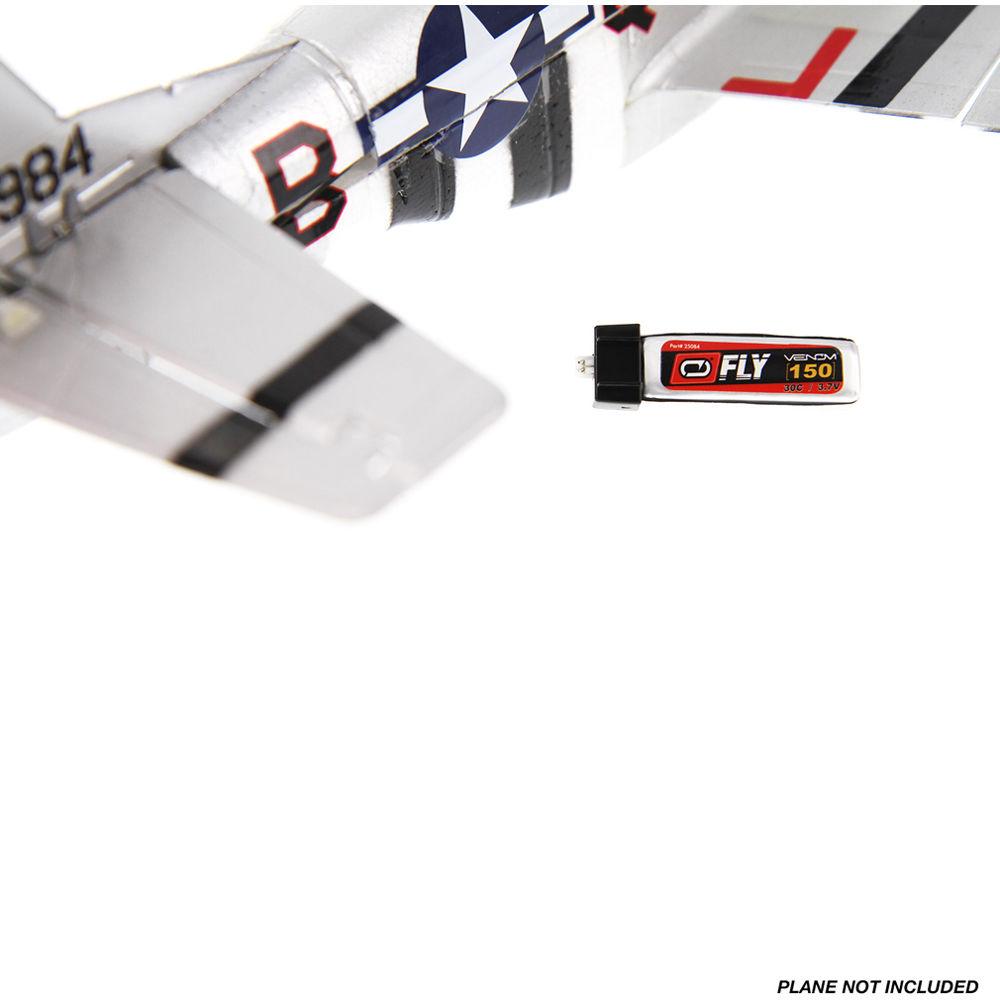 Venom Group Fly 30C 1S 150mAh LiPo Battery with E-Flite Blade MCX Connector