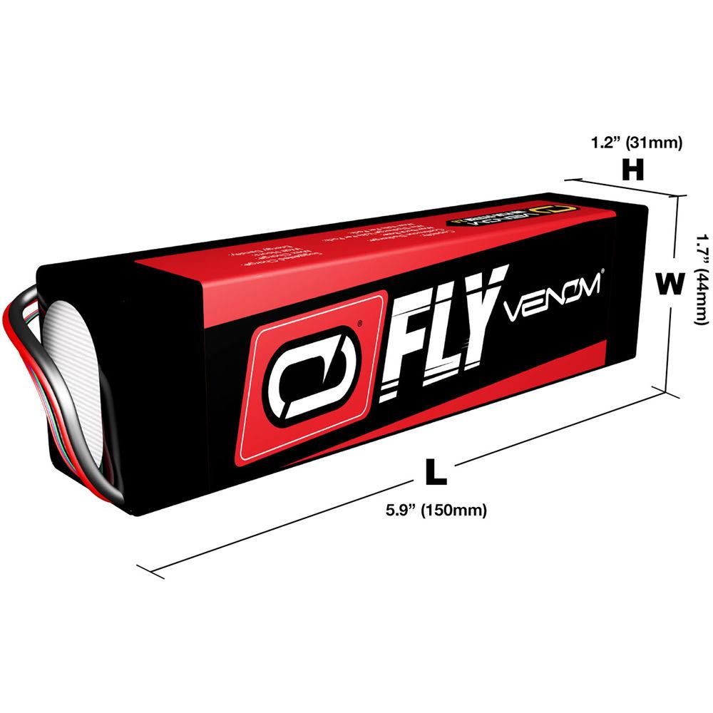 Venom Group Venom FLY 30C 4S 5000mAh 14.8V LiPo Battery with UNI 2.0 Plug