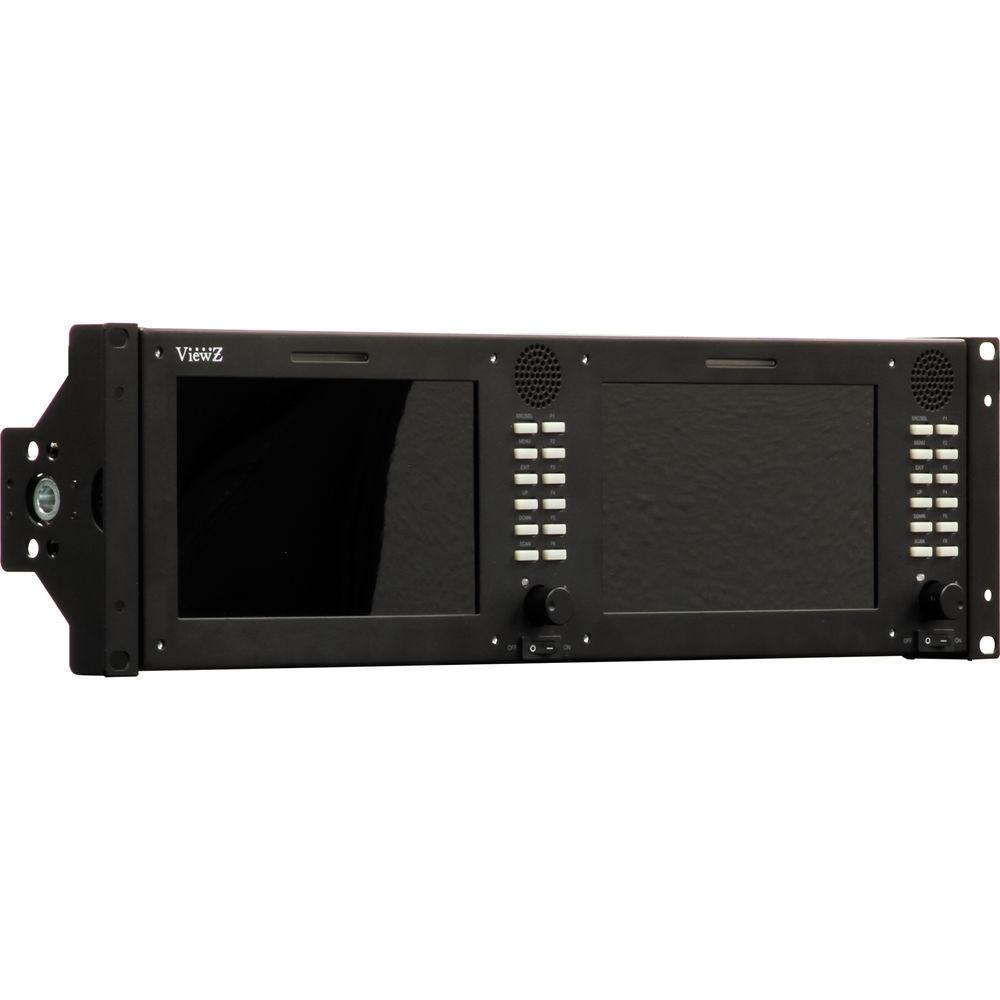 ViewZ Rack Mount-Assay for Two 7" Monitors