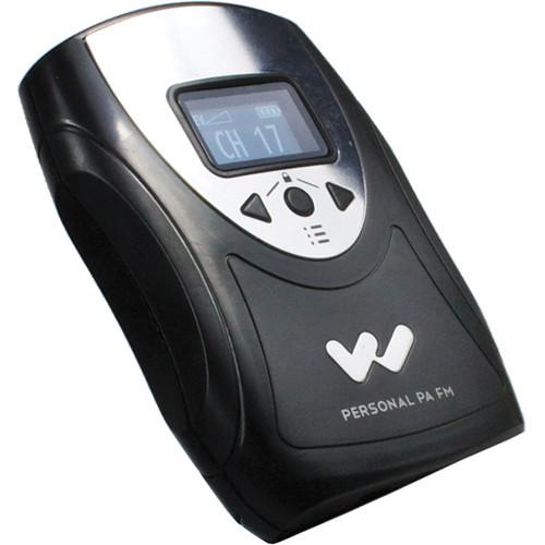 Williams Sound PFM PRO Rechargeable Personal FM Listening System with Rechargeable Batteries
