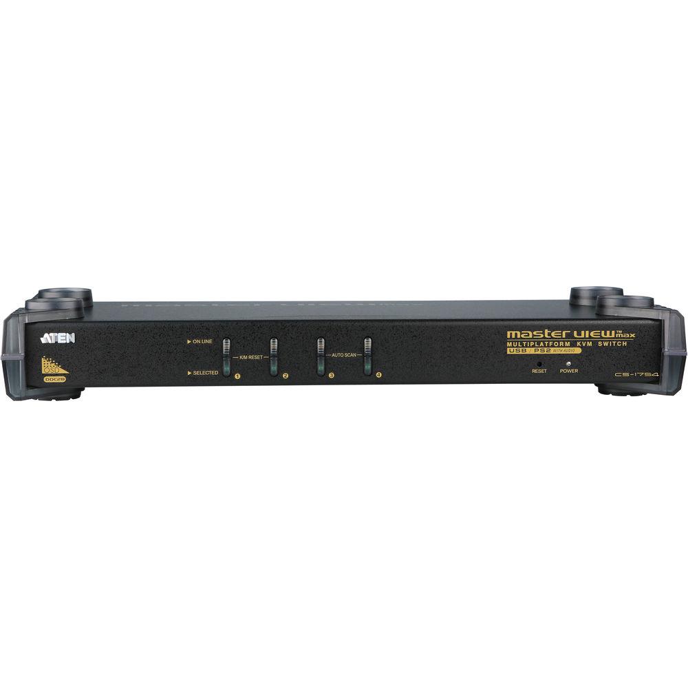 ATEN CS1754 4-Port PS 2 - USB KVM Switch