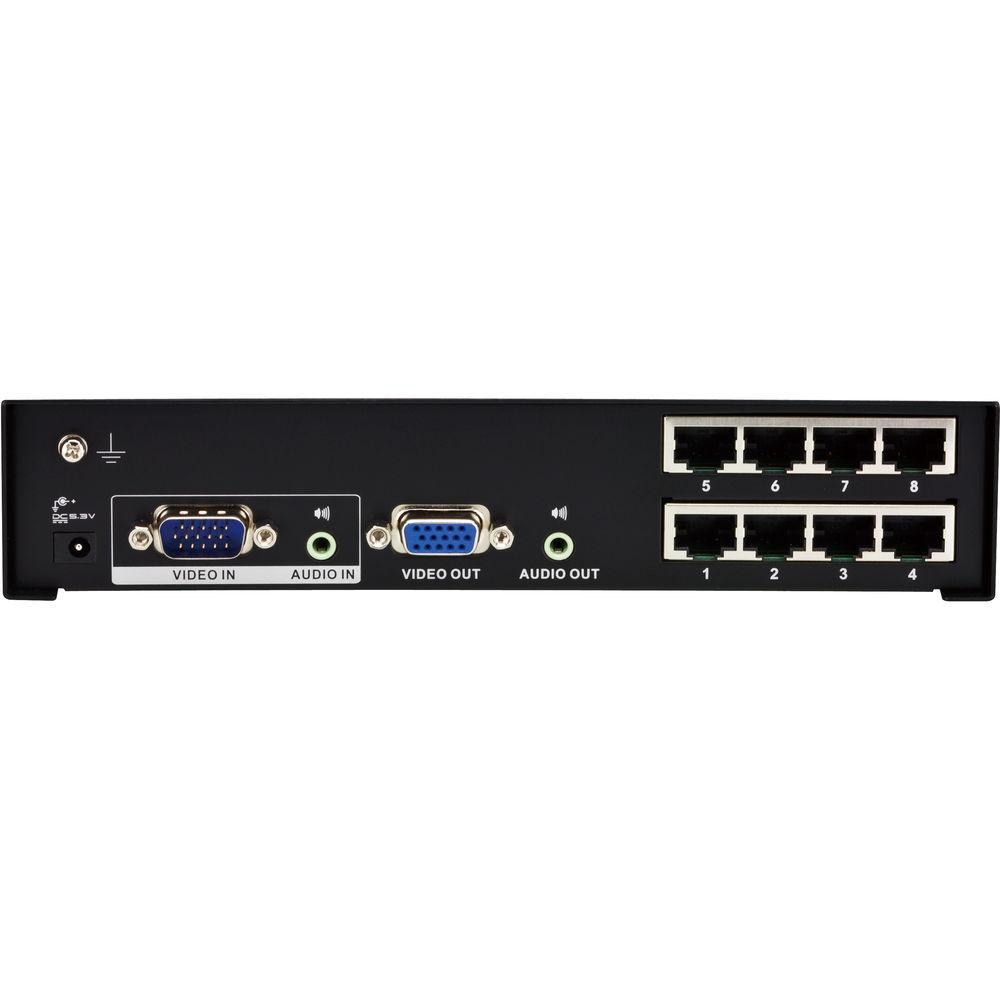 ATEN VS1208T 8-Port A V over Cat 5 Splitter