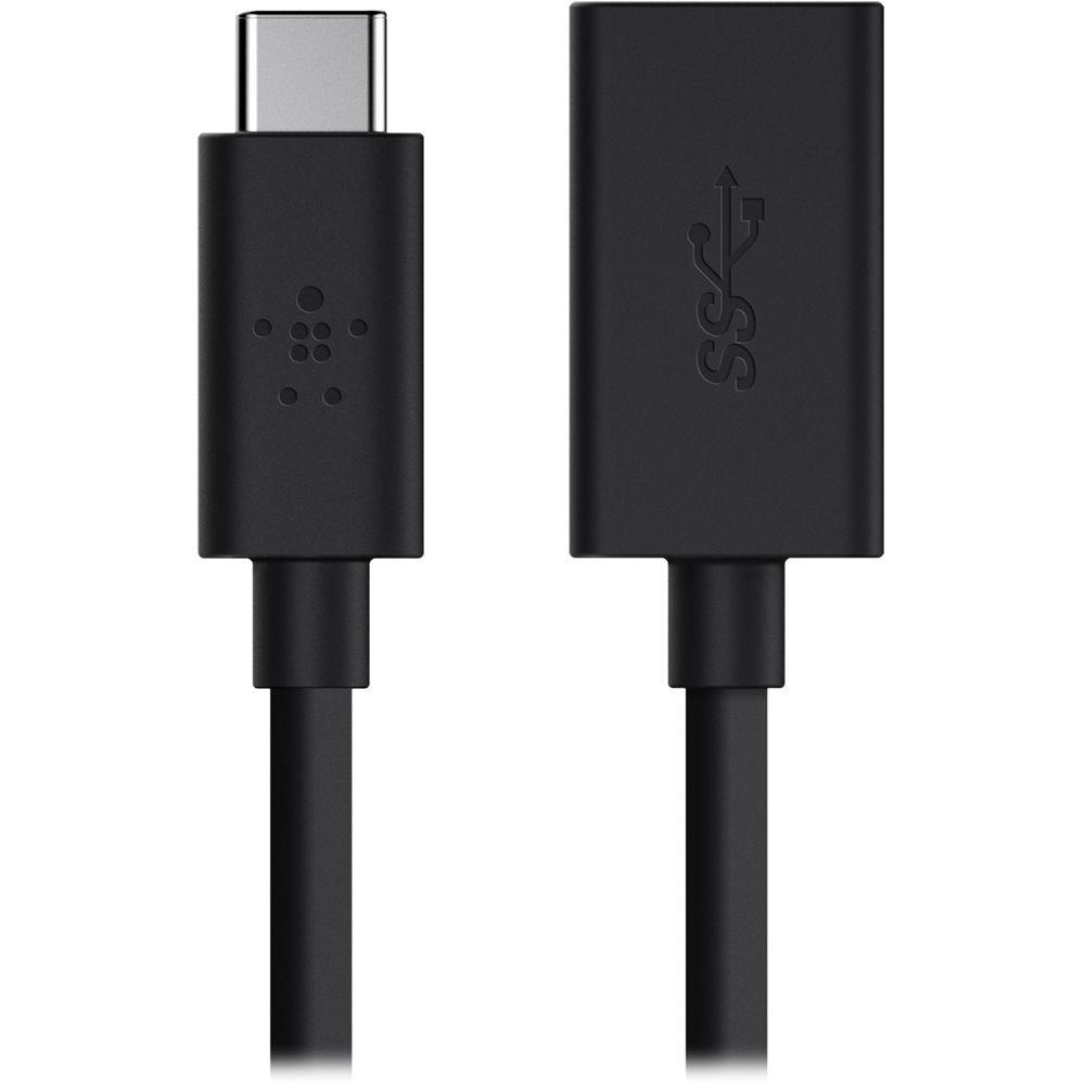 Belkin USB 3.1 Gen 1 USB Type-A Female to Type-C Male Adapter
