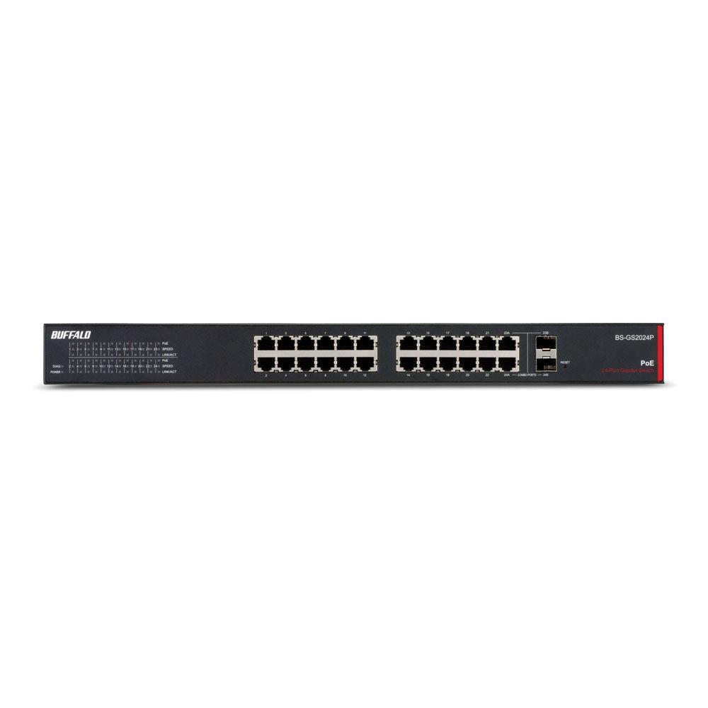 Buffalo BS-GS2024P 24 Gigabit PoE Smart Switch