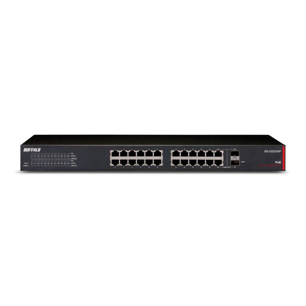 Buffalo BS-GS2024P 24 Gigabit PoE Smart Switch