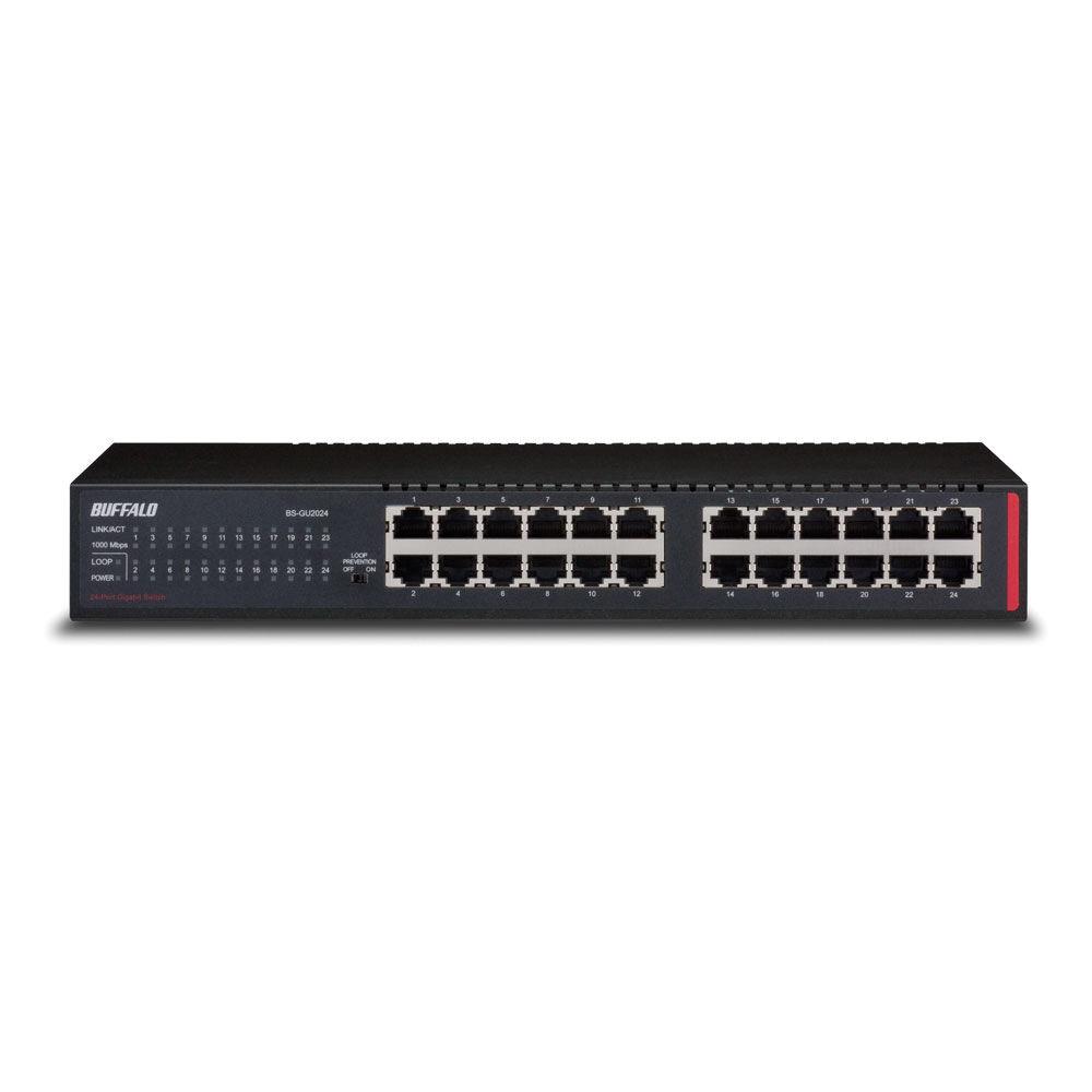 Buffalo BS-GU2024 24 Port Green Ethernet Gigabit Switch