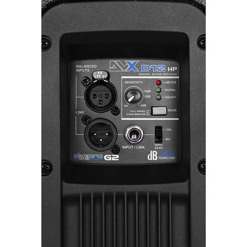 dB Technologies DVX D12 HP 700W 12 Active Speaker