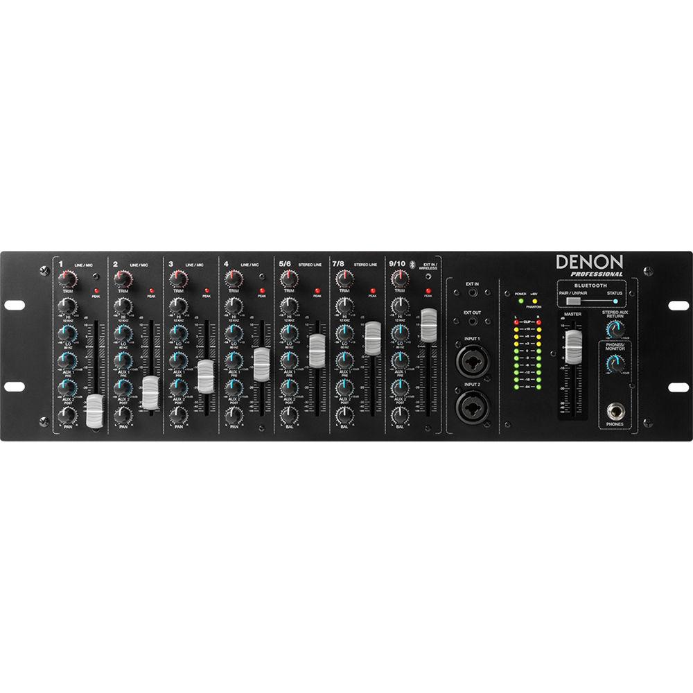 Denon DN-410X Rackmount Mixer with Bluetooth